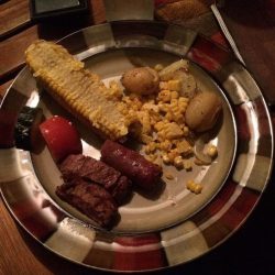 BBQ (braai) bij Jeroen & Anita; heerlijk!!!!